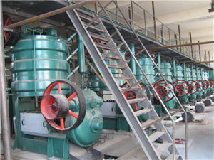 usine de trituration de graines oléagineuses - on l'utilise industriellement (usines de trituration)